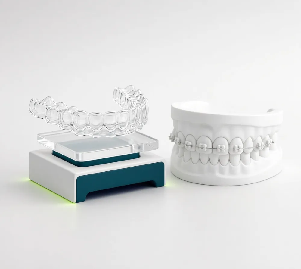 Clear aligners and braces at Dr Jas Dental Clinic