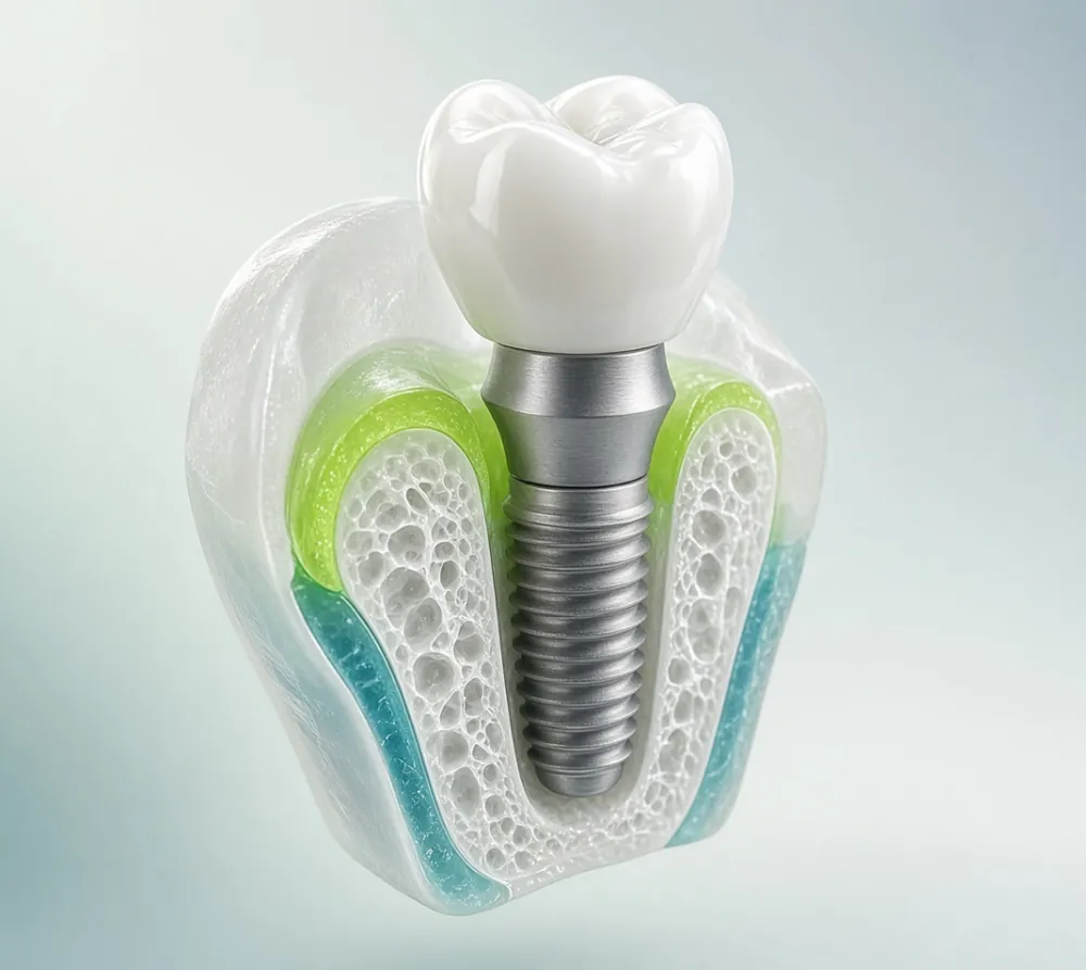 Dental implant treatment at Dr Jas Dental Clinic, Muvattupuzha